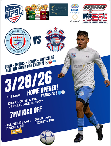 DCFC UPSL PRO VS. Chicago Strikers  poster