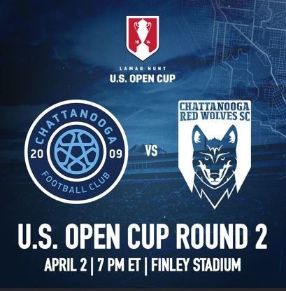 Chattanooga FC vs Red Wolves poster