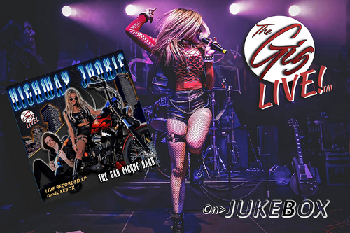 The Gab Cinque Band EP Release Party - "Highway Junkie" poster