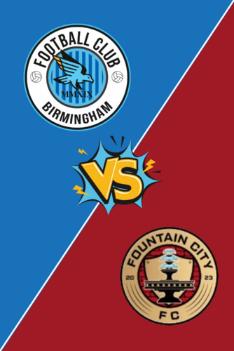 FC Birmingham vs Fountain City FC poster