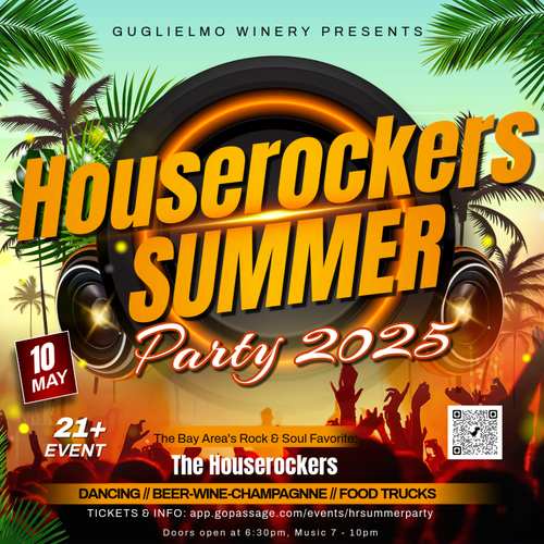 Houserockers Summer Party 2025 poster