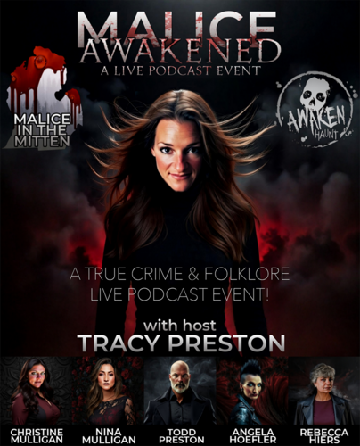 Malice In The Mitten LIVE !  A Michigan True Crime & Folklore Podcast image