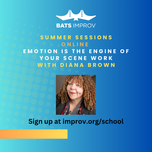 Online: Emotion is the Engine of Your Scene Work with Diana Brown - 08/29/25 poster
