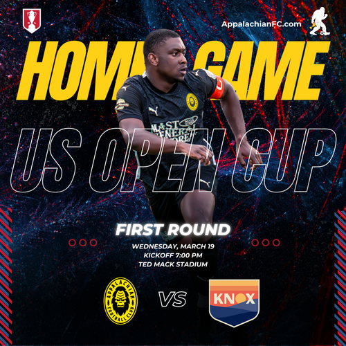 US Open Cup: Appalachian FC vs One Knoxville SC (USLL1) poster