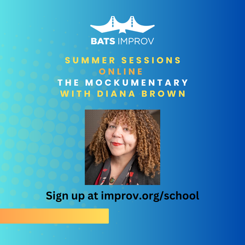 Online: The Mockumentary with Diana Brown - 08/16/25 poster