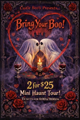 Bring Your Boo Mini Haunt Tour poster