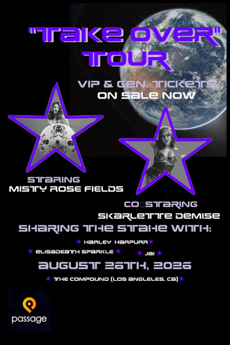 "TAKE OVER"TOUR @ The Compound (Los Angeles, CA) poster