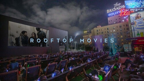 LA LA LAND : Hollywood Glam! Rooftop Cult Classic Screening  image