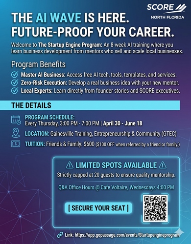 Startup Engine Program poster