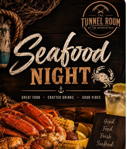 All You Can Eat Seafood Night 11/14 poster