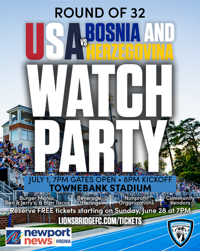 USA Match Watch Party (July 1, 2026) poster