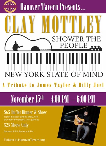 James & Joel: An Evening with Clay Mottley poster