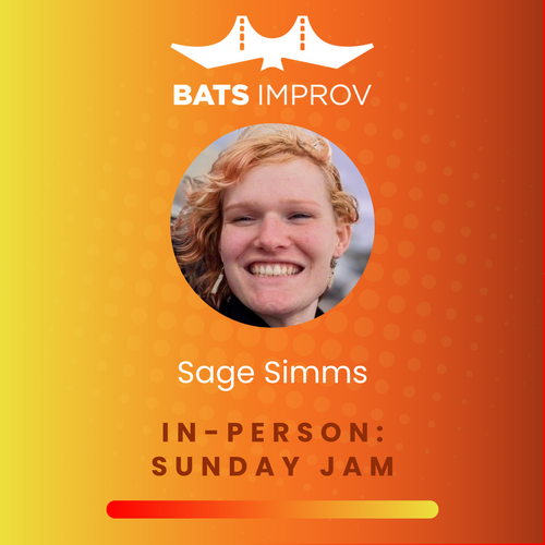 In-Person: Sunday Jam with Sage Simms - 07/06/25 poster