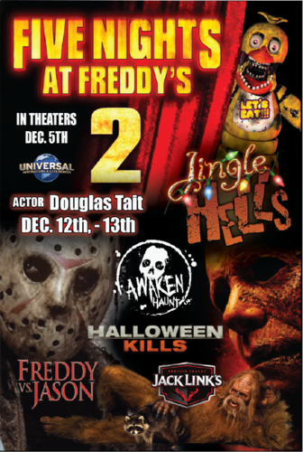 Jingle Hells! - Dec 12th, 13th Two Nights Only @ Awaken Haunt! poster