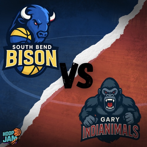 🦬 South Bend Bison vs 🐗 Gary Indianimals | HoopJam 3v3 Showdown 🏀🔥(Rematch) poster