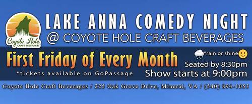 Lake Anna Comedy Night June 2025 poster