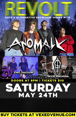 Anomaly, Zinc Vacuum & Twice Machina poster