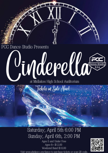 PCC Dance Studio Presents Cinderella poster