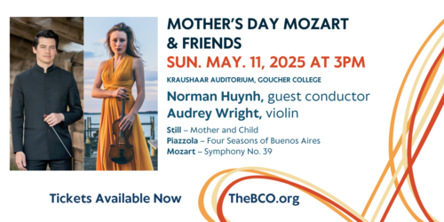 MOTHER’S DAY MOZART & FRIENDS poster