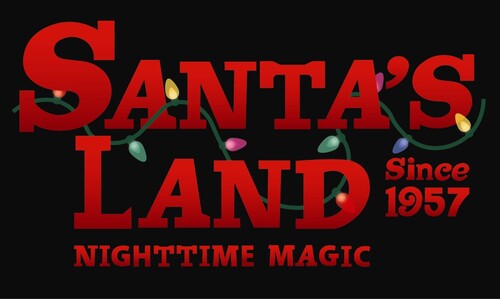 Santa's Land USA Nighttime Magic poster