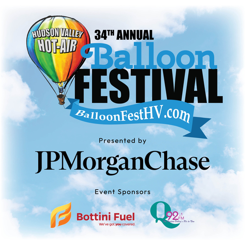 The 34th Annual JPMorganChase Hudson Valley Hot-Air Balloon Festival poster