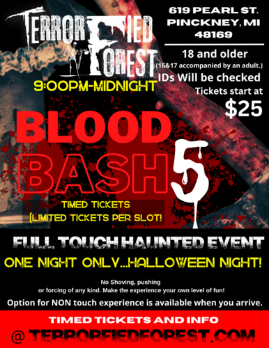 Blood Bash 5 poster