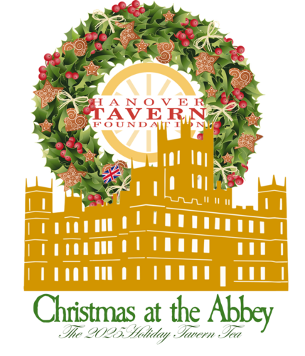 "Christmas at the Abbey" The Holiday Tavern Tea poster