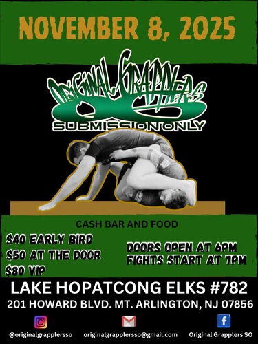 OG Grappling November 8, 2025 poster