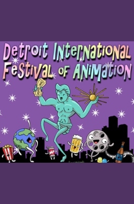 10th Annual Detroit International Festival of Animation poster