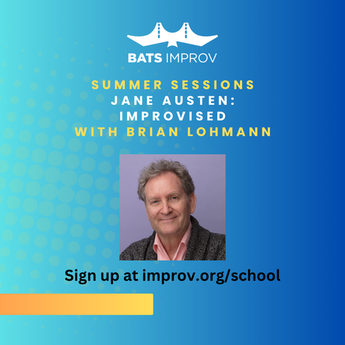 In-Person: Jane Austen: Improvised with Brian Lohmann - 08/22/25 poster