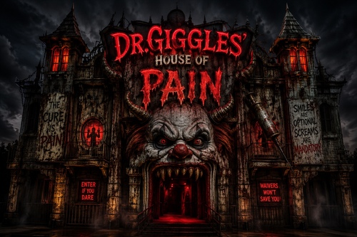 Dr. Giggles - Can't Keep a Dead Man Down poster