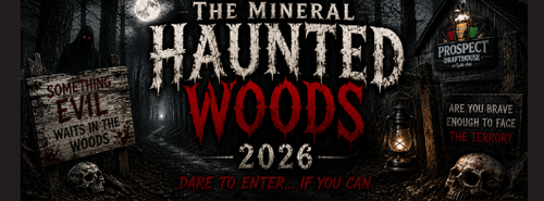 Mineral Haunted Woods 2026 poster