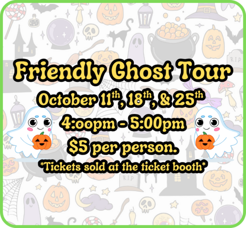 Friendly Ghost Tour poster