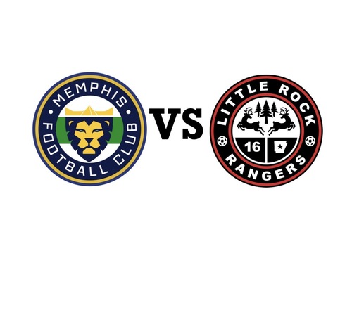 Memphis FC vs Little Rock poster