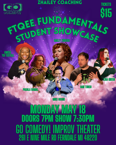 Femme, Them, & Queer Stand Up  | Student Showcase poster