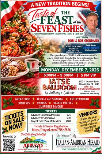 Taste of the Feast of the Seven Fishes poster