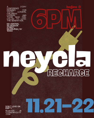 NEYCLA'25 RECHARGE  Church of God Northeast Spanish Region poster