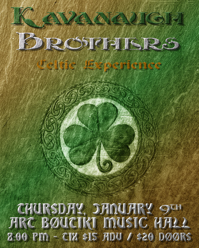 Kavanaugh Brothers Celtic Experience poster