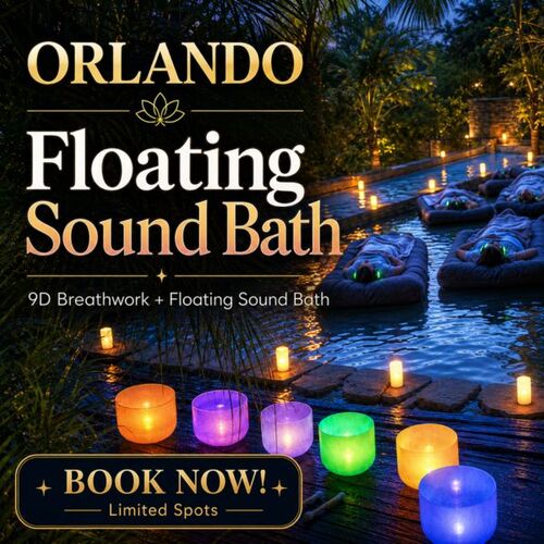 9D Breathwork and Floating Sound Bath - Orlando, FL - 09/12 image