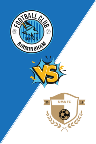 FC Birmingham vs UMA FC poster