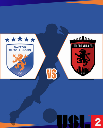 Dayton Dutch Lions FC vs Toledo Villa (USL2)  poster