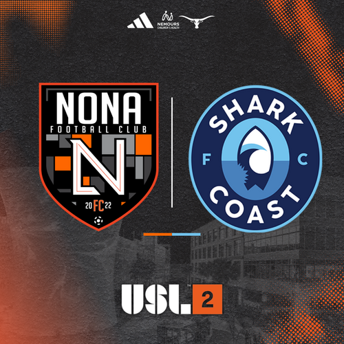 NONA FC X SHARK COAST UNITED poster