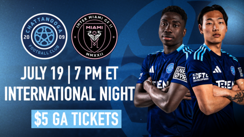 Chattanooga FC vs Inter Miami ll poster