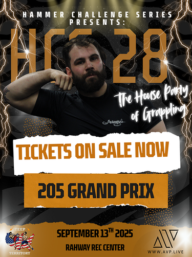 Hammer Challenge Series Presents: HCS 28 at Rahway Rec Center September 13th 2025 poster