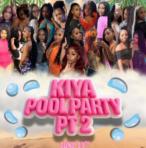Kiya pool party pt 2 poster