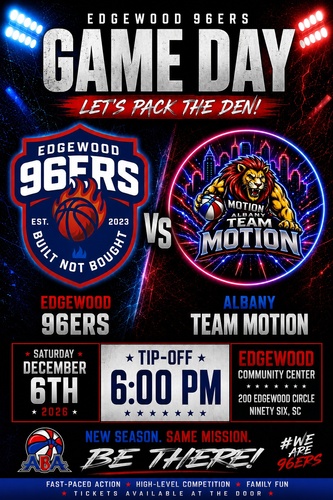 Edgewood 96ers vs Albany Team Motion poster